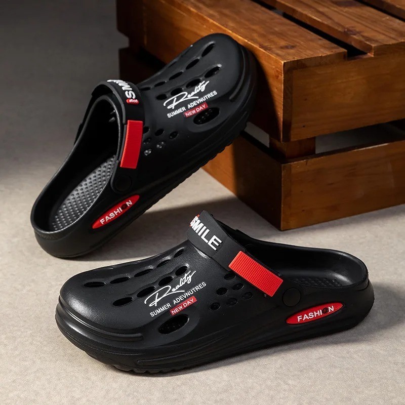 Men’s EVA Clogs Slip-On Sandals Non-Slip Lightweight Garden ShoesView