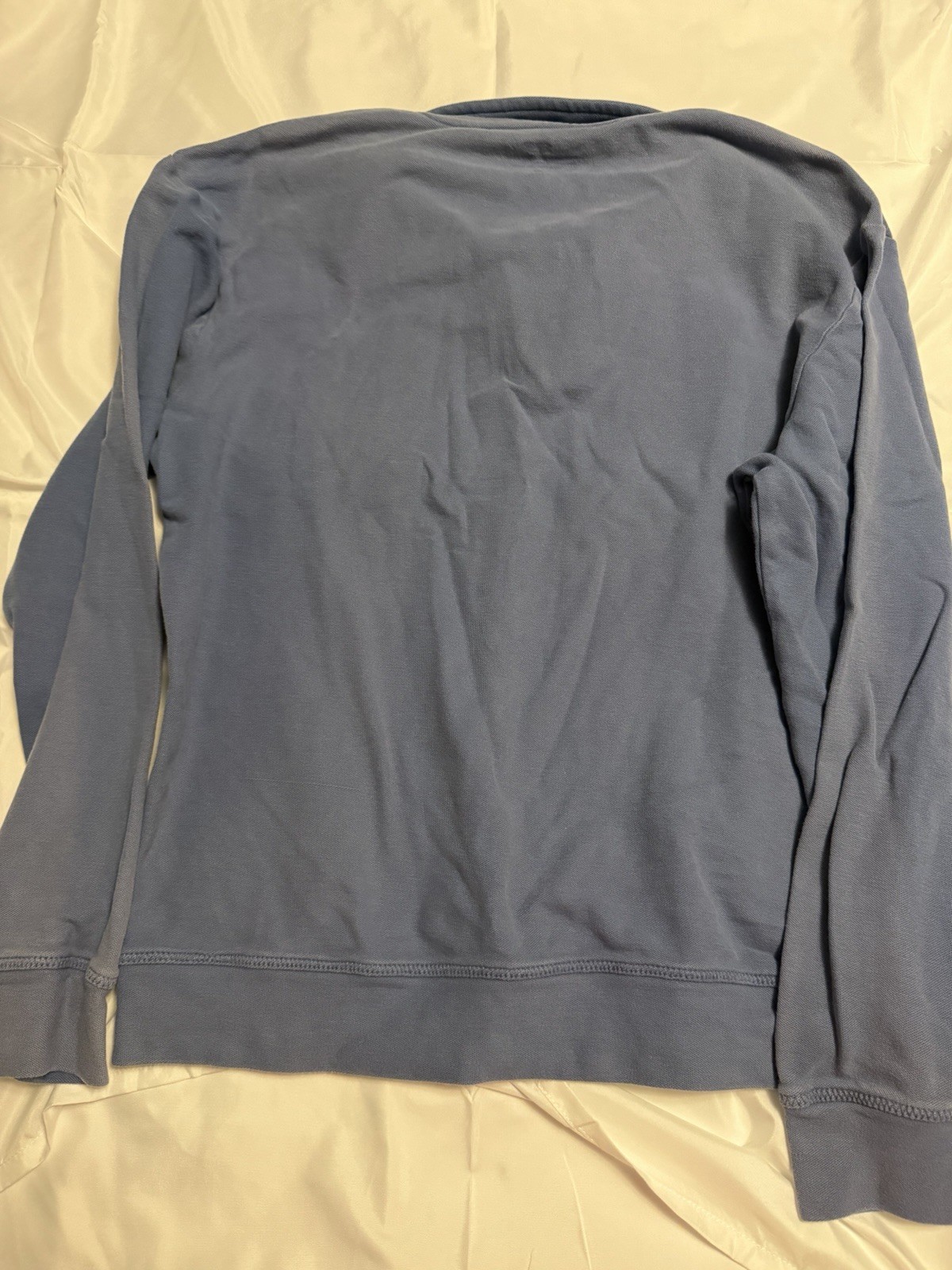 Vineyard Vines Men’s Medium Quarter Zip Pullover Blue Whale Logo