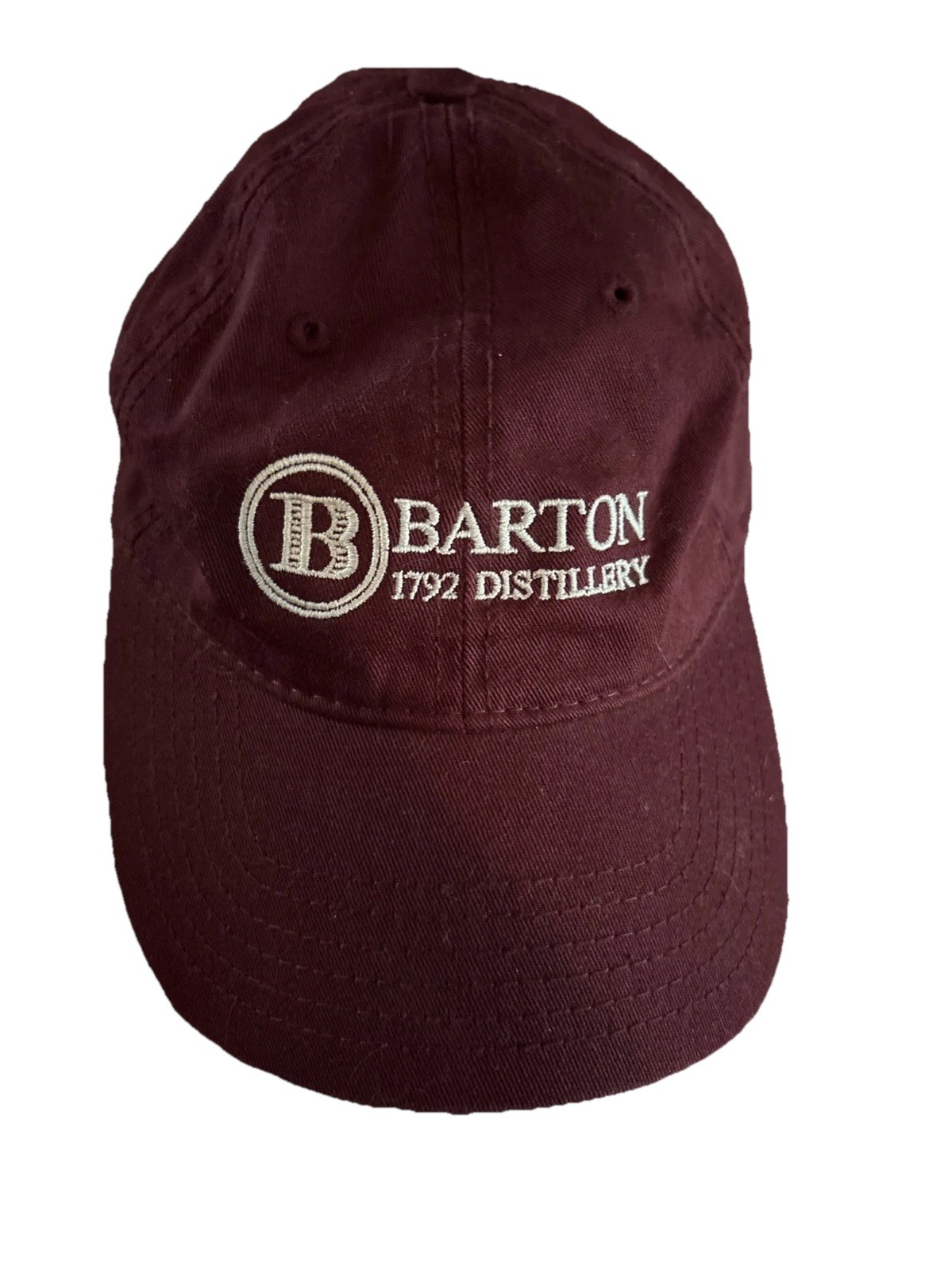 Barton 1792 Distillery Cap Burgundy Adjustable Strap One Size