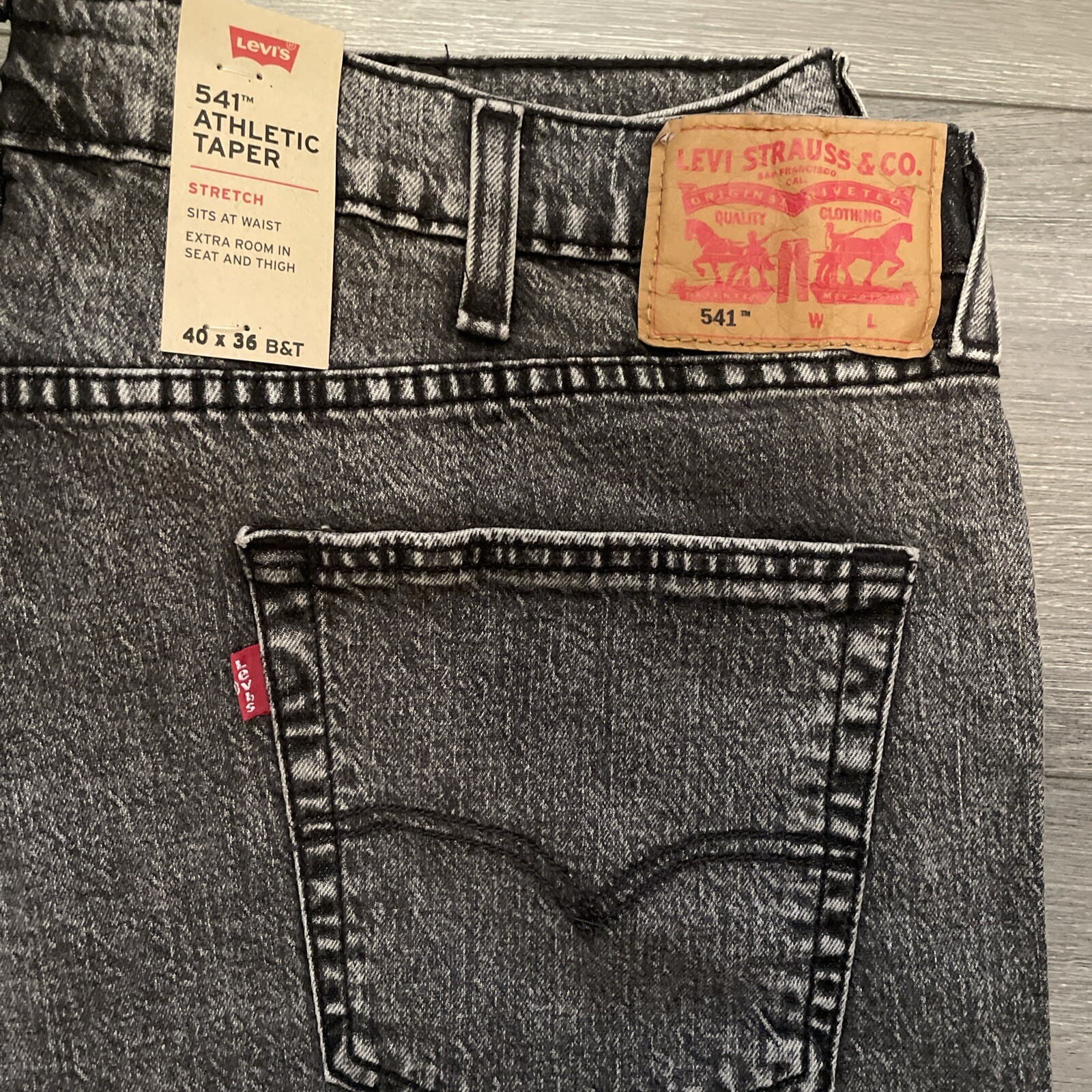 NEW Levi’s 541 Men’s Jeans Dancing Robot-grey- MANY SIZES 187570139