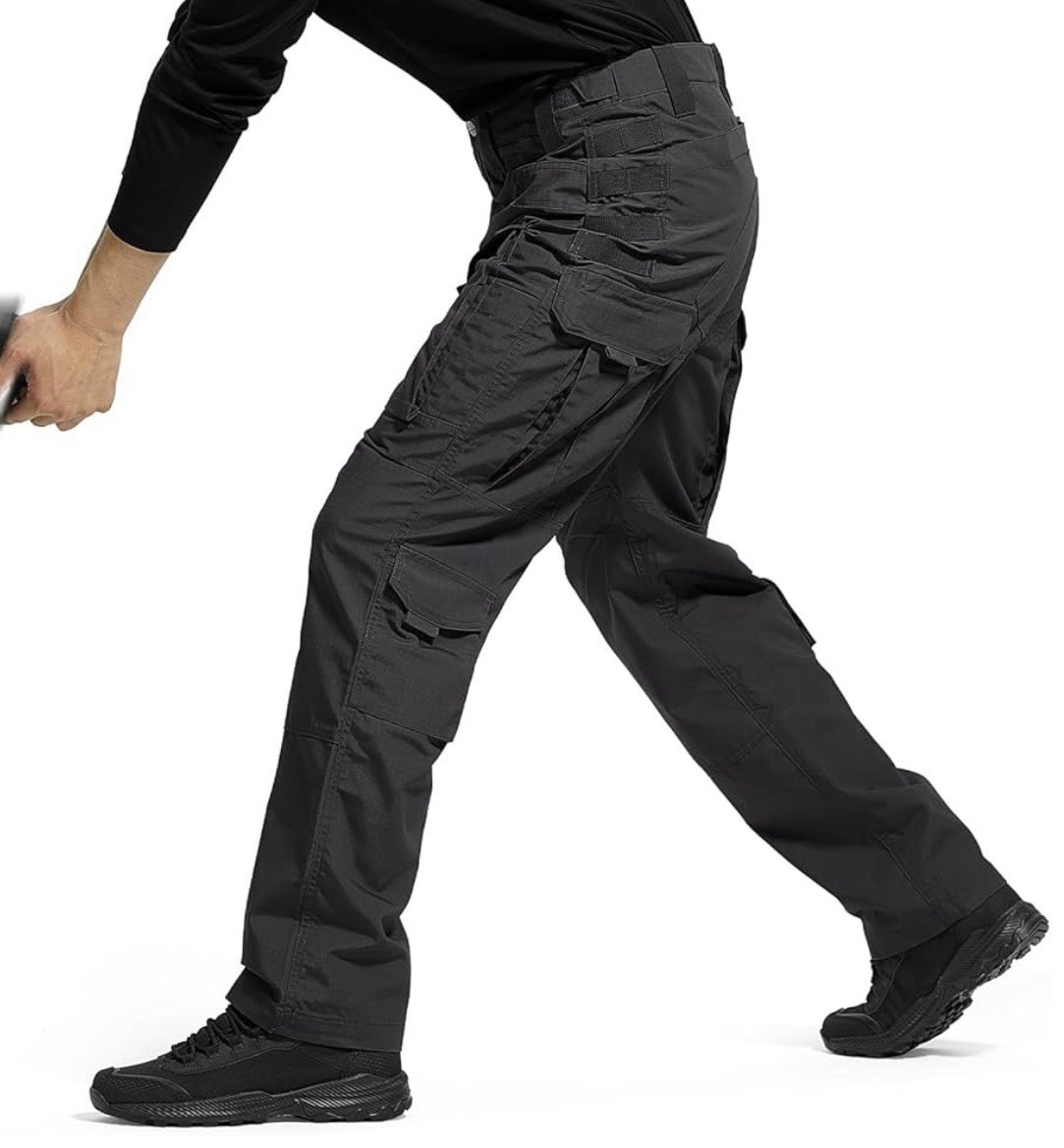 Free Soldier Outdoor Hiking Tactical Pants Black Men’s Sz 38×32