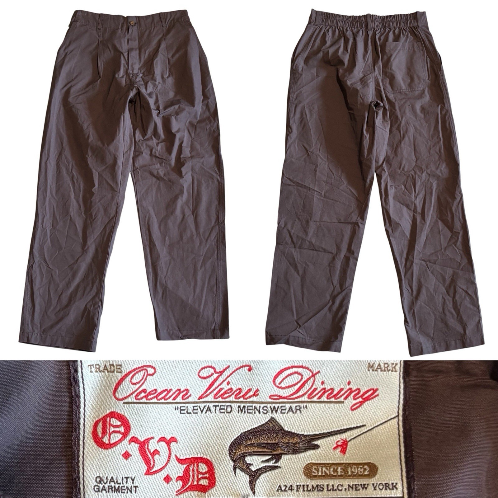 Ocean View Dining A24 Films Friendship Merch Tim Robinson Paul Rudd Pants Men’s