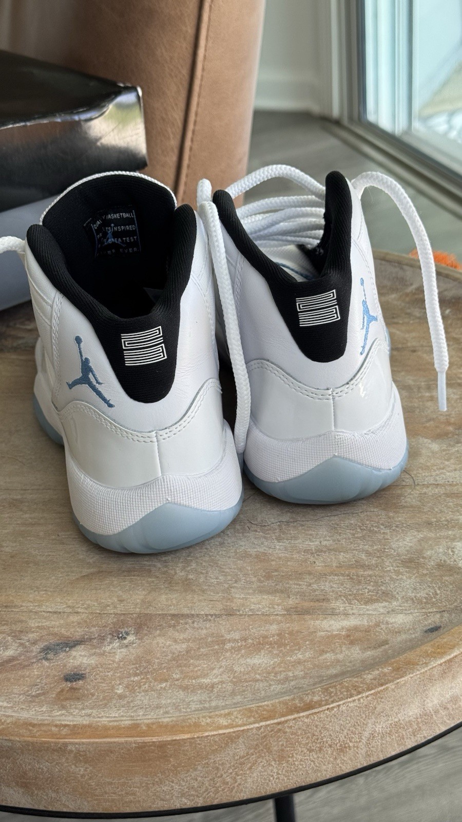 Jordan Air Jordan 11 Retro GS White/Legend Blue/Black 4.5Y 378038-104