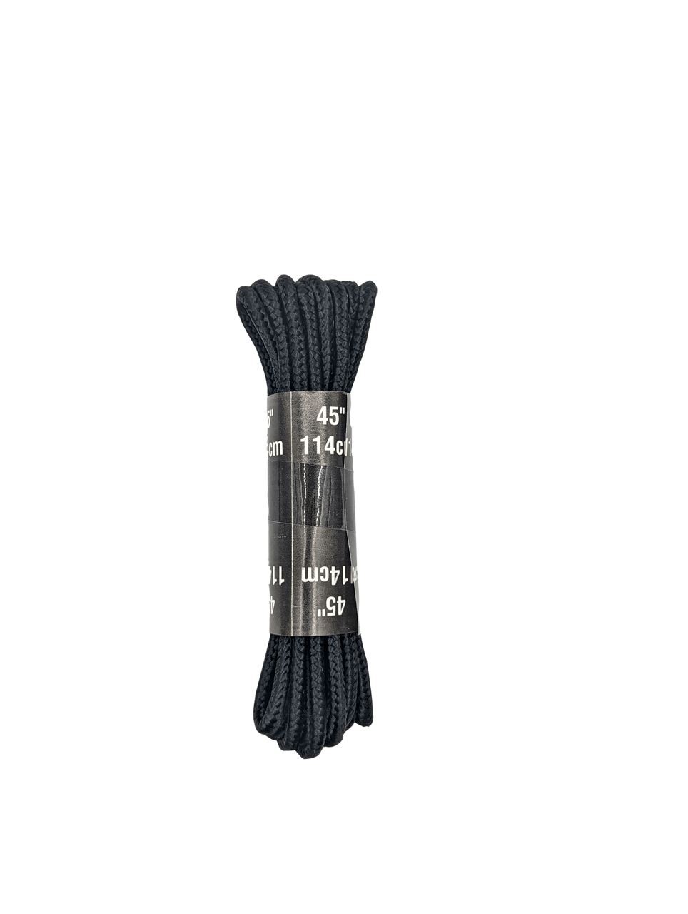 Heavy Duty Black Round Nylon Boot and Hiking Shoe Laces (1 Pair)