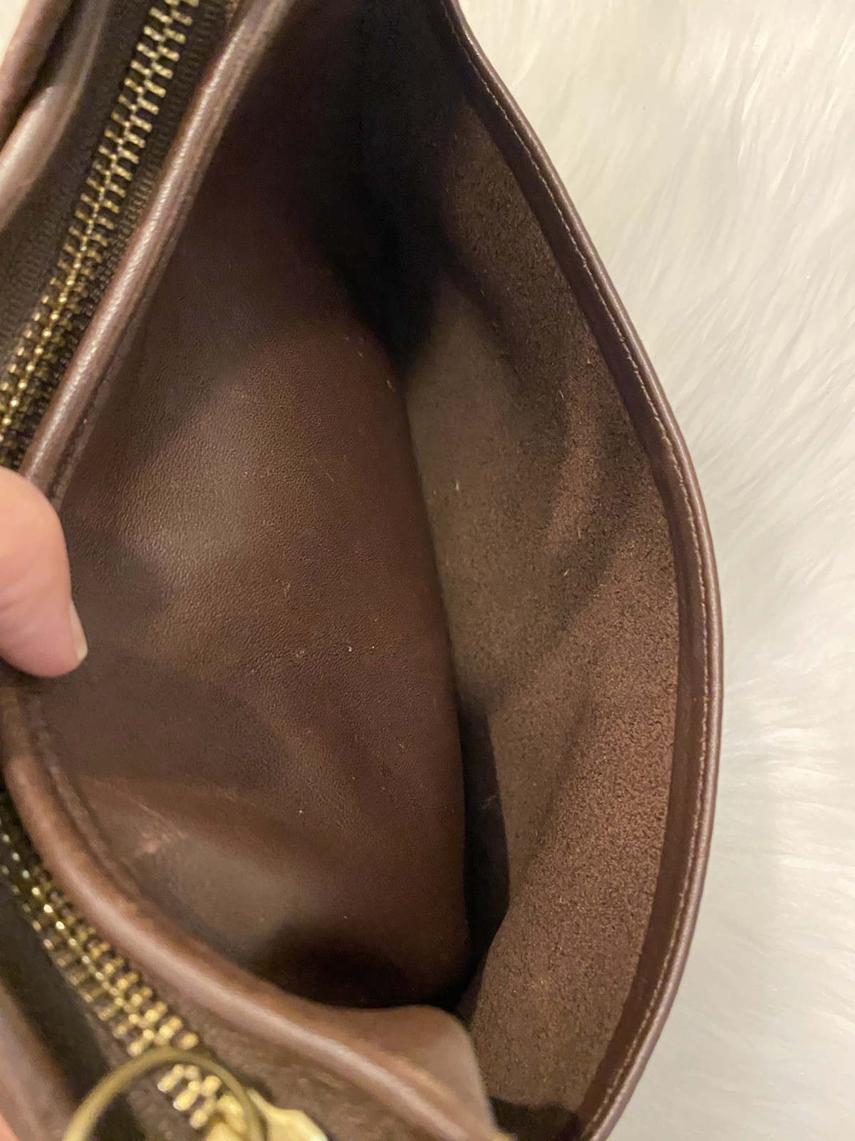 Coach Women’s Legacy Dark Brown Leather Hobo Shoulder Bag Costa Rica 9136 Good!