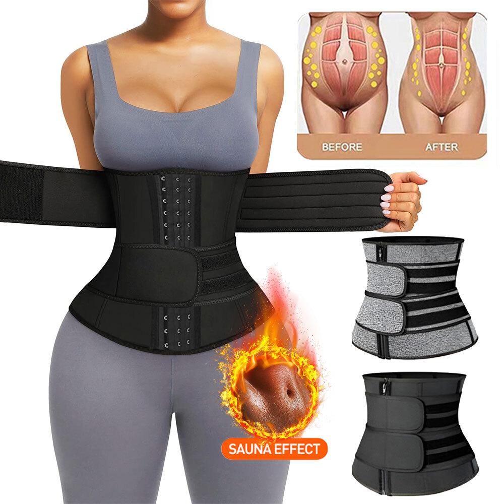 Fajas Reductoras Colombianas Body Shaper Cinturilla Tummy Control Waist Trainer