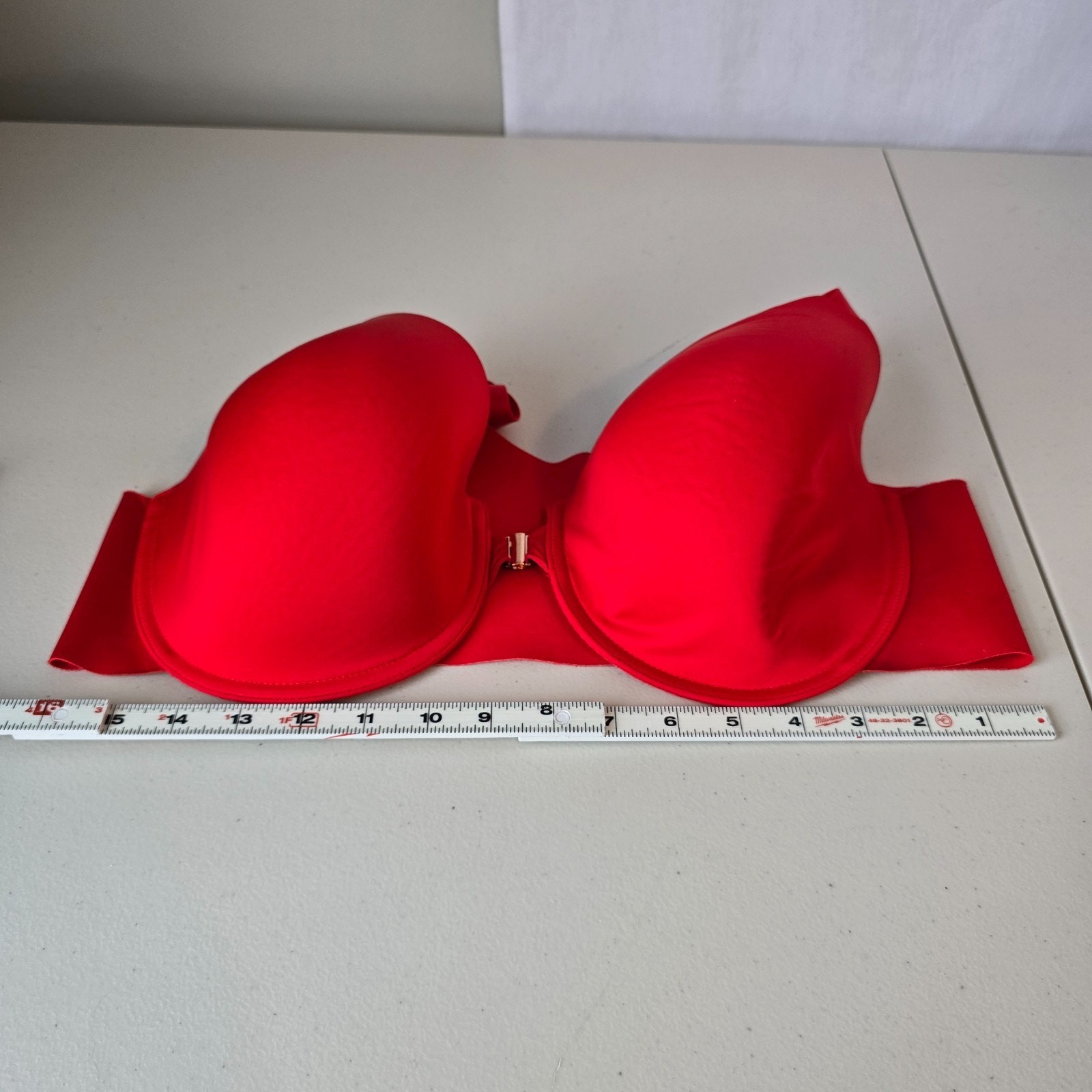 Soma Bra Women’s 42D Vanishing 360 Perfect Coverage Red Front Clasp