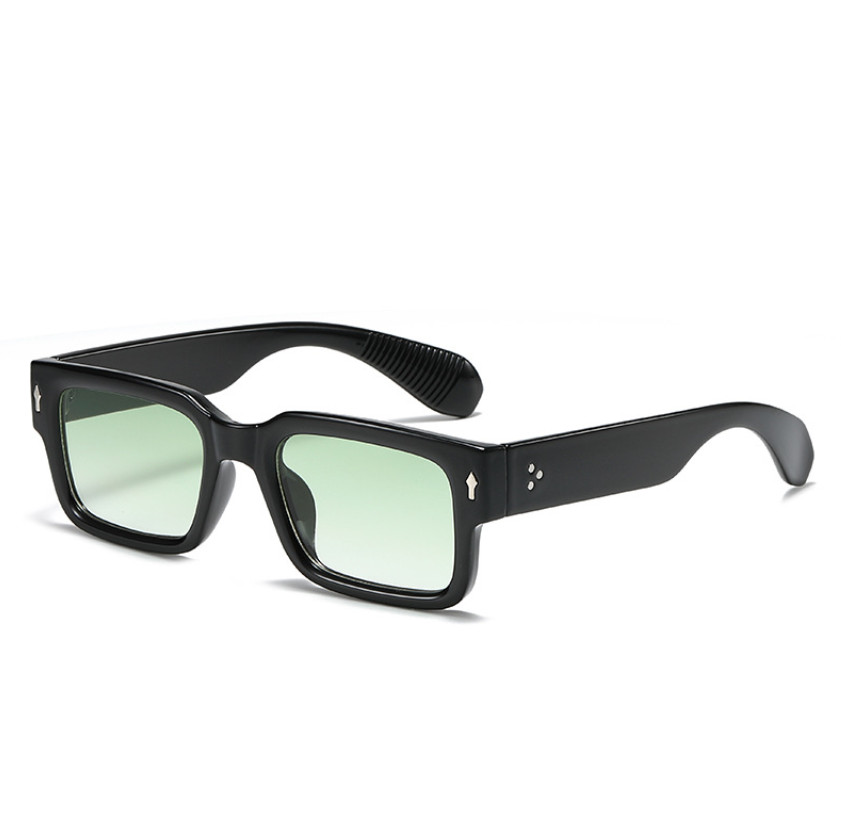 Square Thick Frame Sunglasses For Men Women Classic Outdoor Shade Glasses UV400