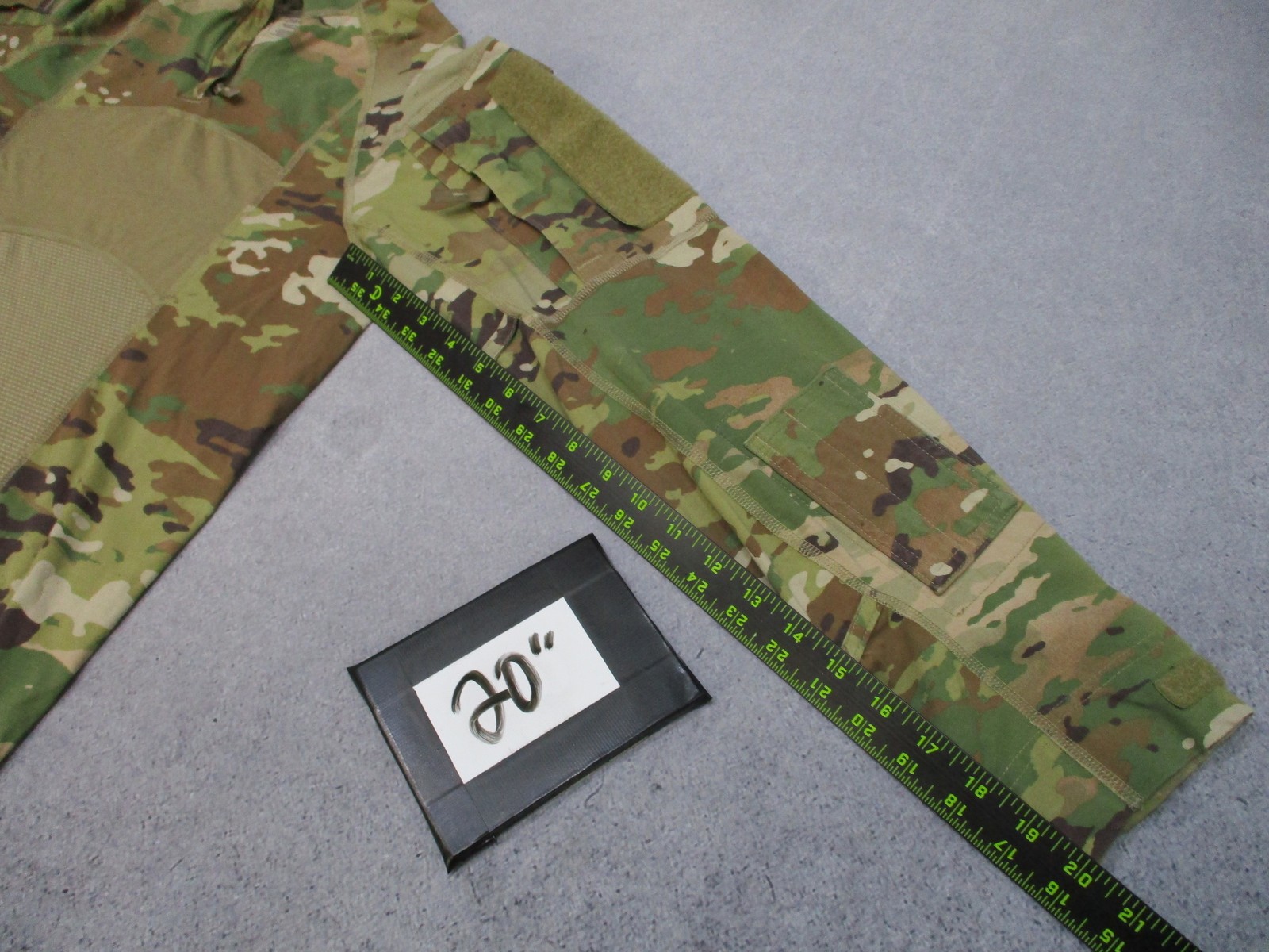 Team Soldier Certified Gear Army Combat Shirt MultiCam Padded Elbows Size S