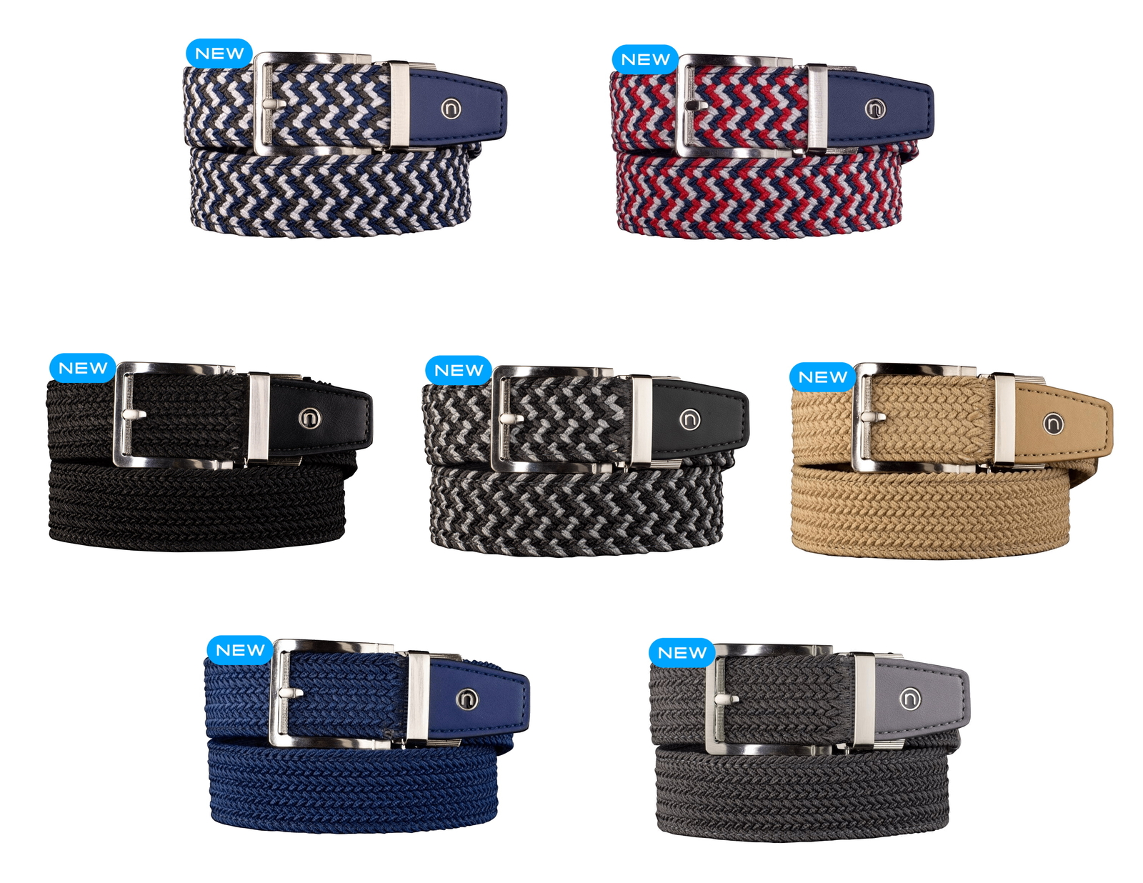 Nexbelt Braided Golf Ratchet Belt 2.0 – New