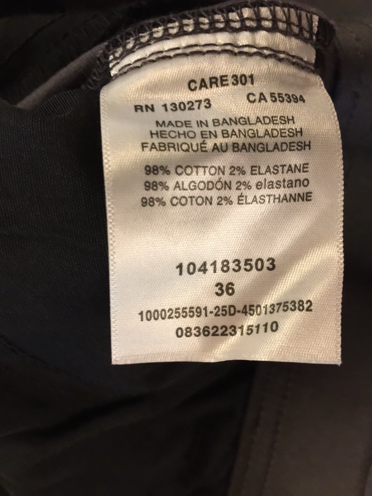 NWT Men Lee 98% Cotton 2% Elastane Short SZ 36 Extreme Motion Charcoal 104183503