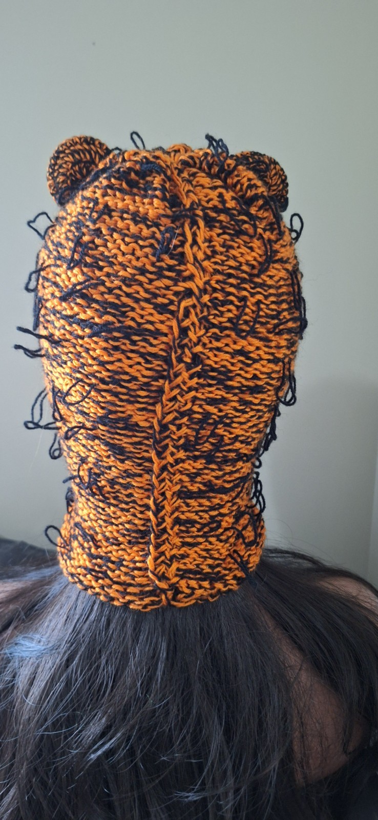 Bear Balaclava Hat with Ears – Handmade Ski Mask – Cute Costume Hood