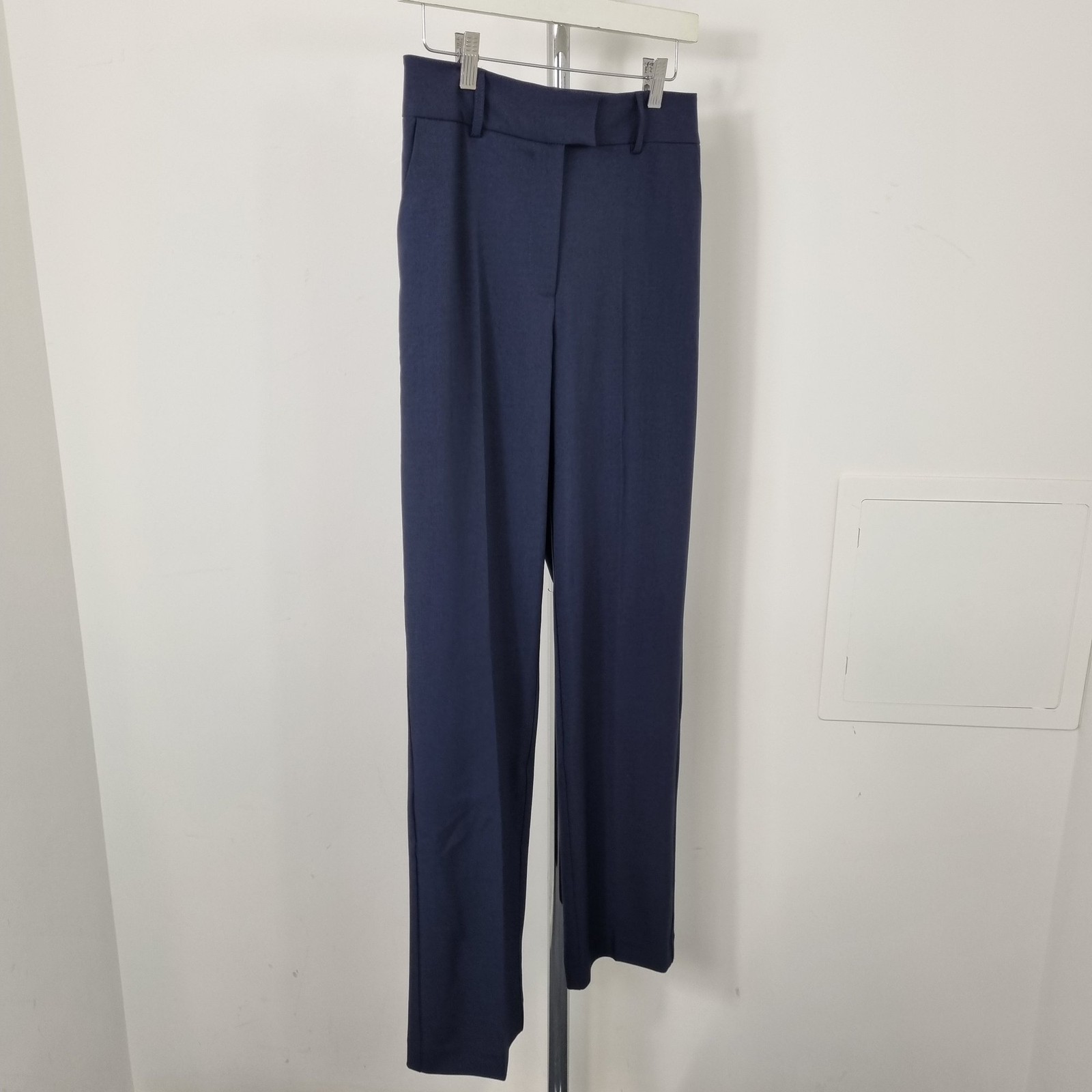 NA-KD Navy Blue Trouser Suit Polyester Blend Size 36