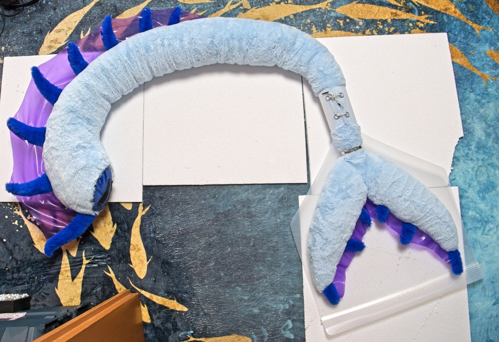 Fursuit Tail  Tail (Furry Tail) | Aquatic Water Dragon AquanaVaporeon