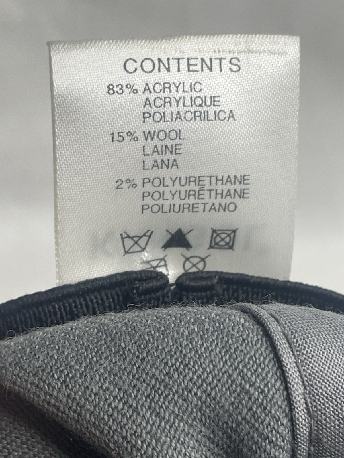 Vintage Kangol Blue Wool Blend Flexfit Baseball Cap Solid Gray Flexfit Size L/XL