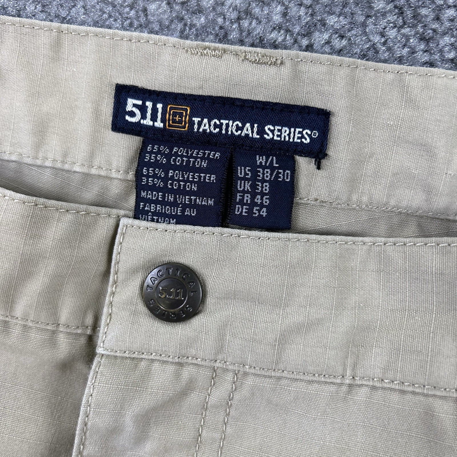 511 Tactical Mens Size 38×30 Taclite Pro Ripstop Cargo Utility Pants 74273 Beige