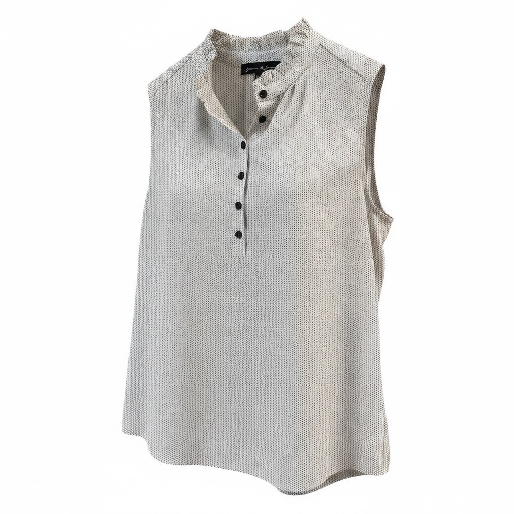 Jasmine & Juliana Polka Dot Sleeveless Top