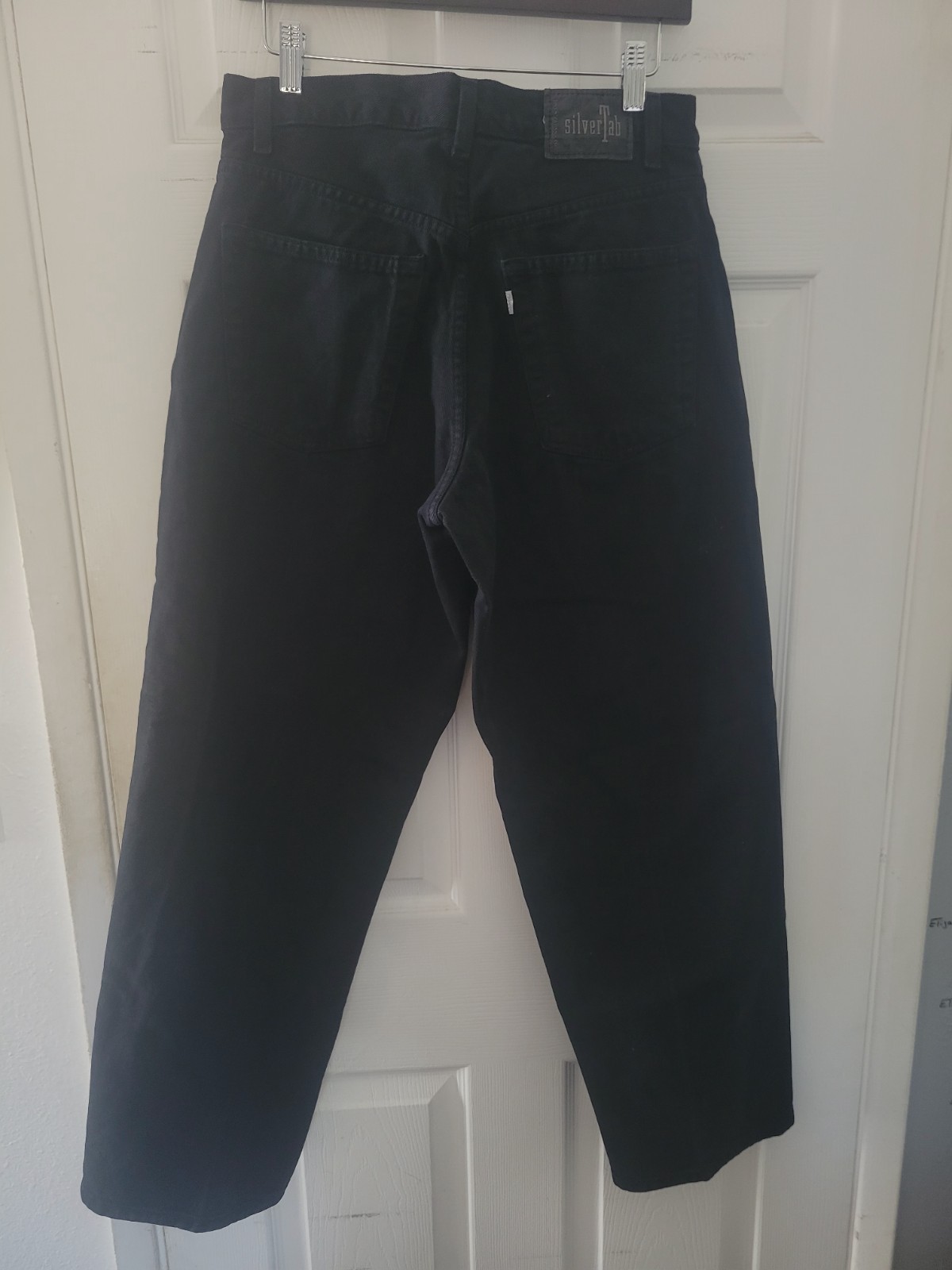 Levi’s SilverTab Baggy Black Jeans 31×30 – Early 2000’s Made in Guatemala