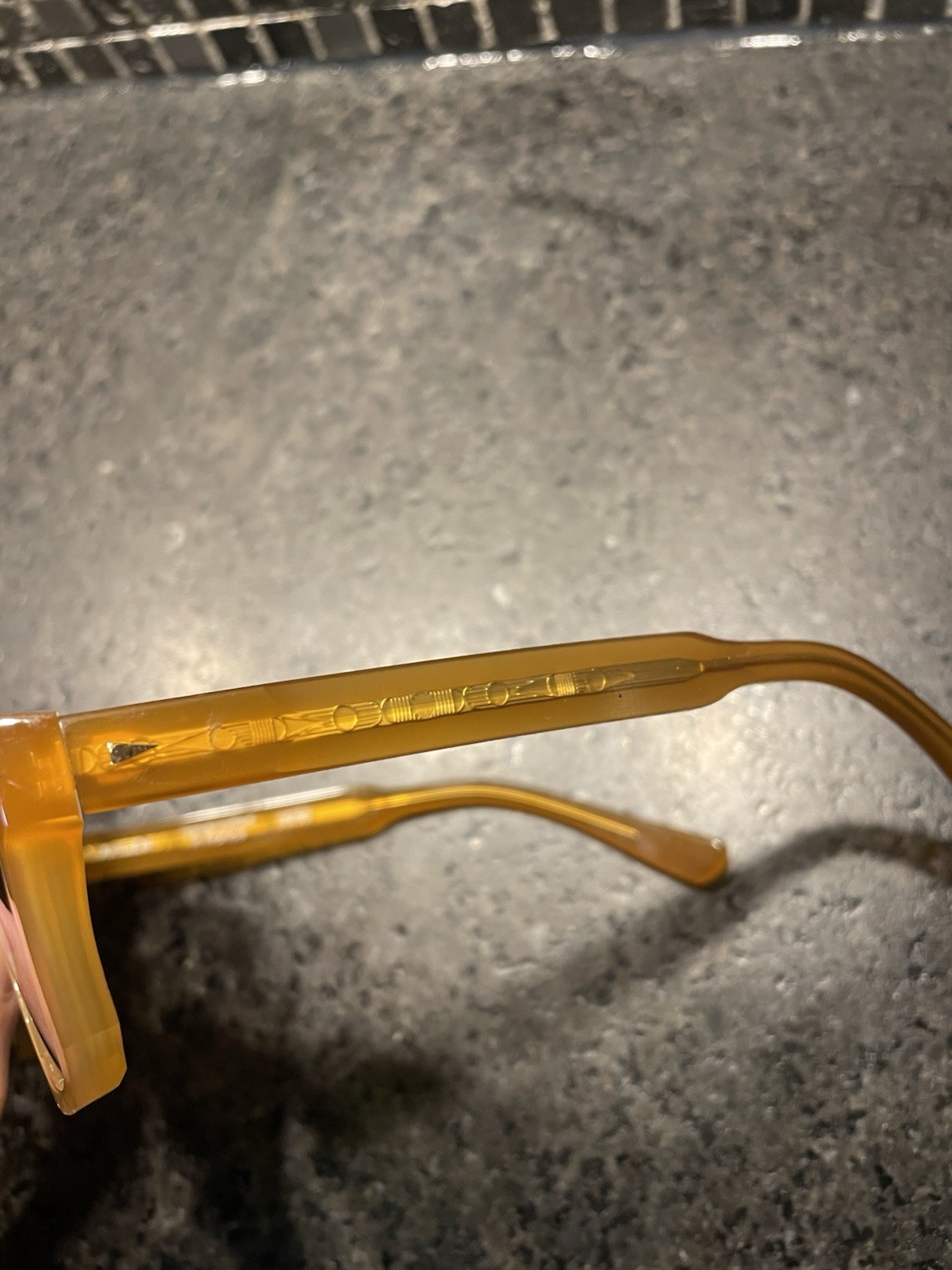 AHLEM Limited Edition Saint Georges 22k Gold Sunglasses Handcrafted In France