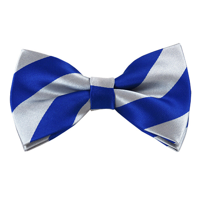 Romario Manzini® Men’s collegiate Stripe Pre-Tied Bow Tie (23 colors)