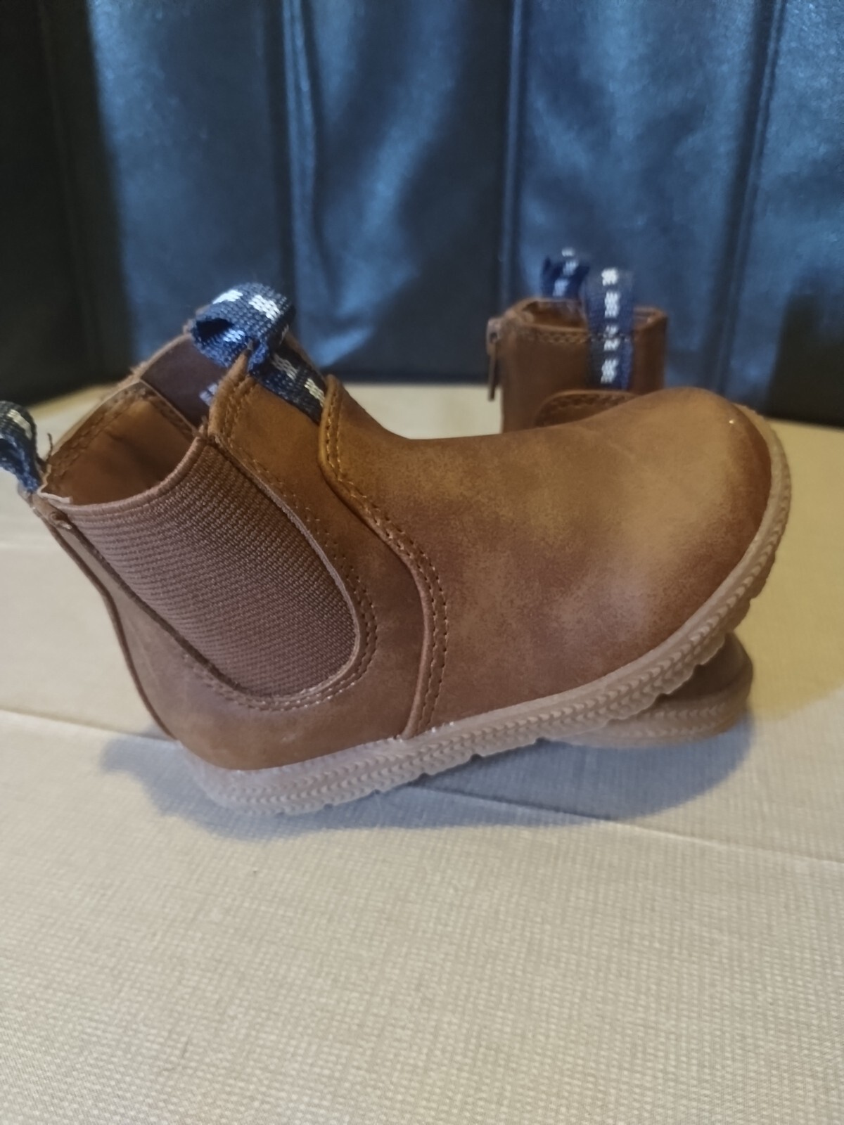Toddler Boots Cat&Jack Size 5 Brown Zippered Or Pull on