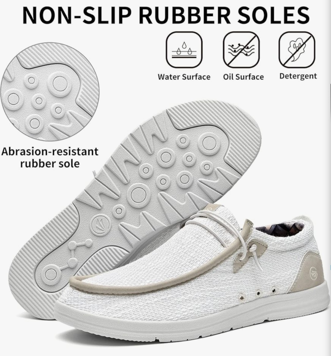 MEN’S SLIP ON LOAFERS | ARCH SUPPORT INSOLES | MEN’S SHOES | COMFORTABLE…
