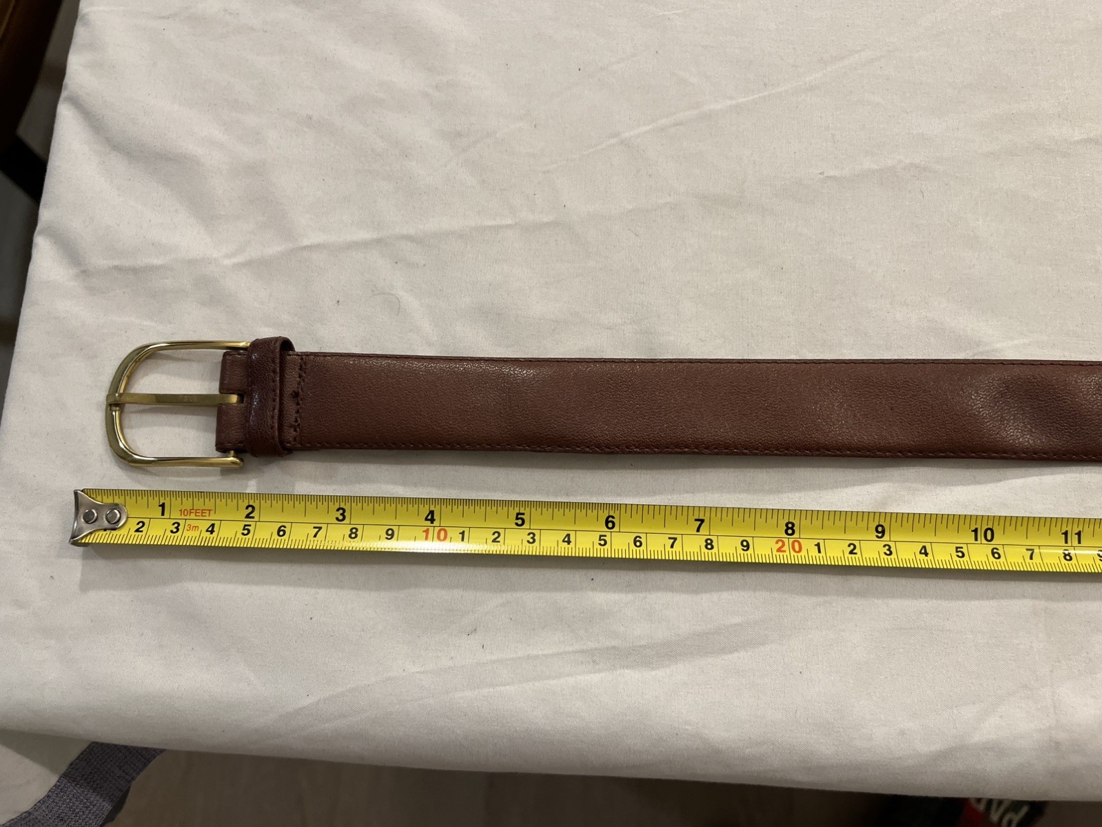Seville Genuine Leather inside Zip Belt – 36