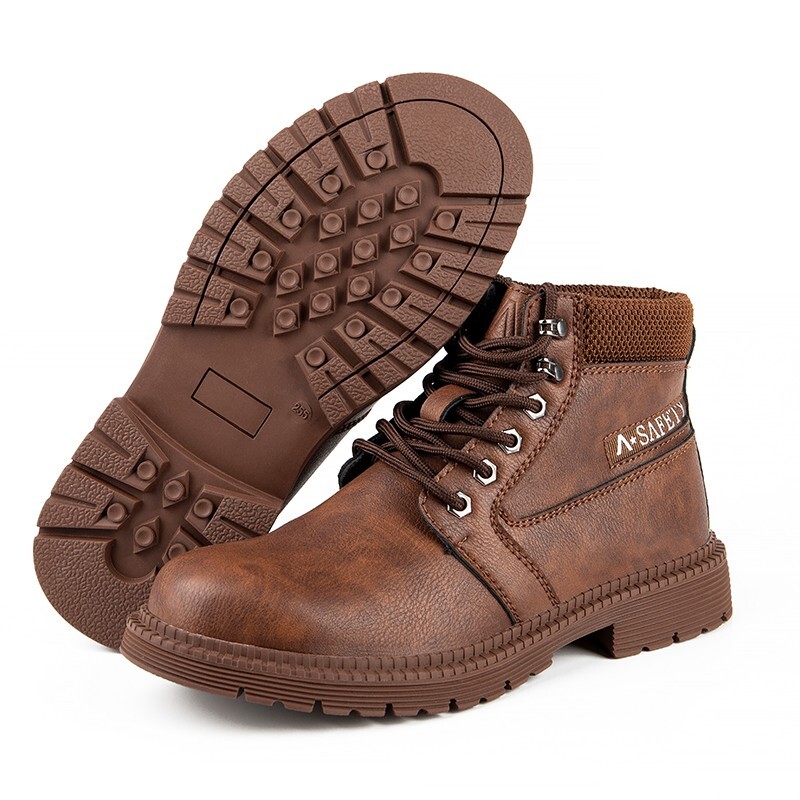 Waterproof Work Boots Mens Safety Shoes Steel Toe Botas De Trabajo Para Hombre