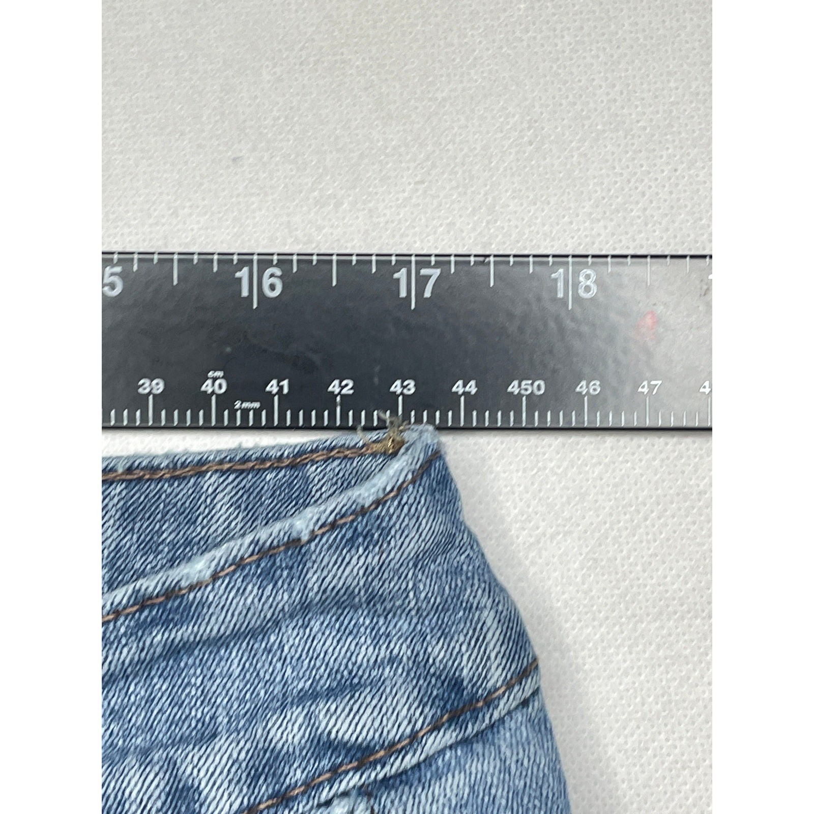 Just My Size Jeans WOMENS 18W Blue Stretch Classic Denim Straight Leg Light Wash