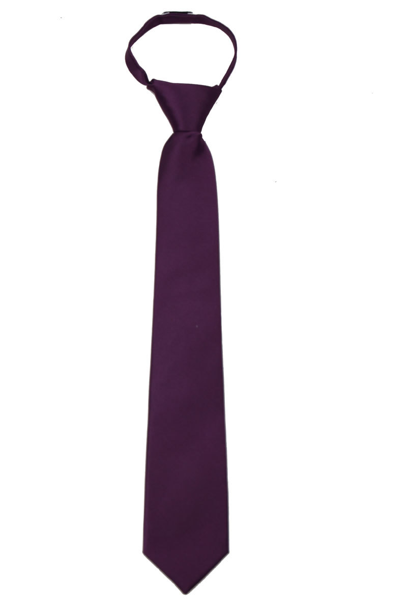 Extra Long Men’s Classic Formal Solid Zipper Necktie Prom Wedding XL Zipper Tie