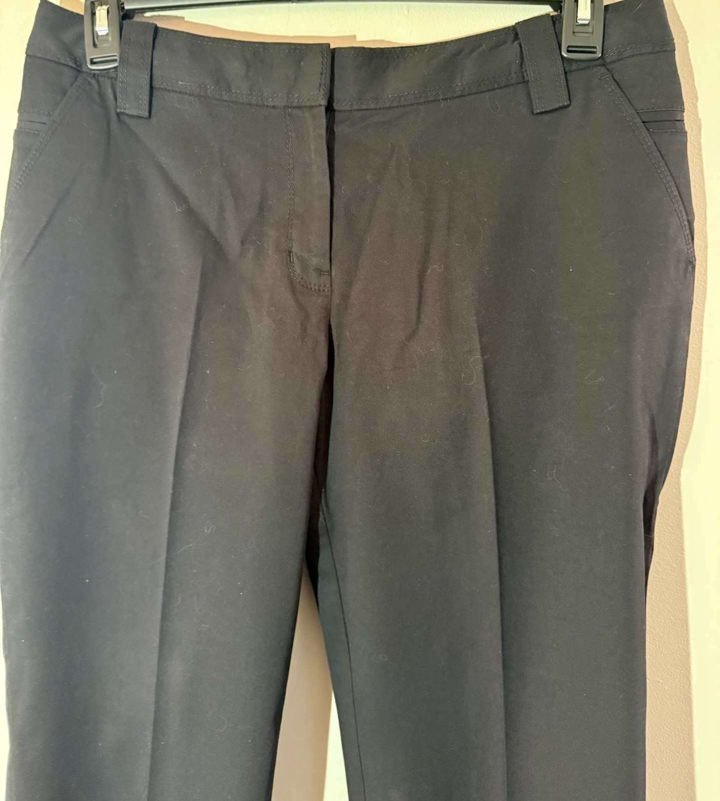 Tommy Bahama Women’s Black Pants 95% Cotton 5% Spandex Size 12