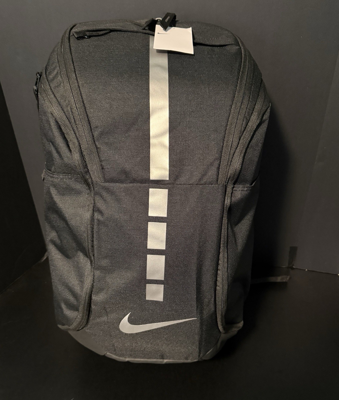 Nike Hoops Elite Pro Backpack Basketball School Black Silver Grey BA5554-011 New