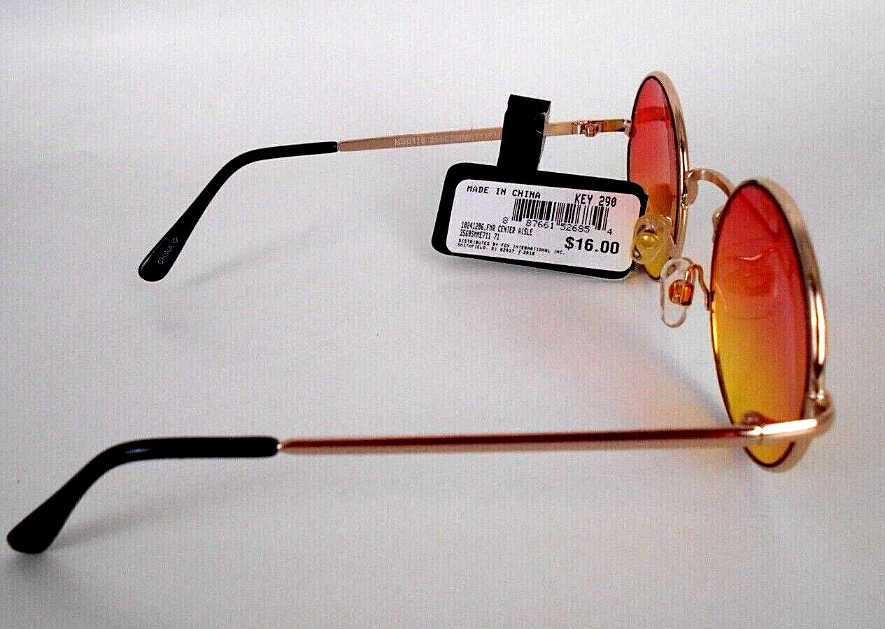 FASHION SUNGLASSES – EMERGENCY EXIT – 100% UV PROTECTION – MSRP $16.00