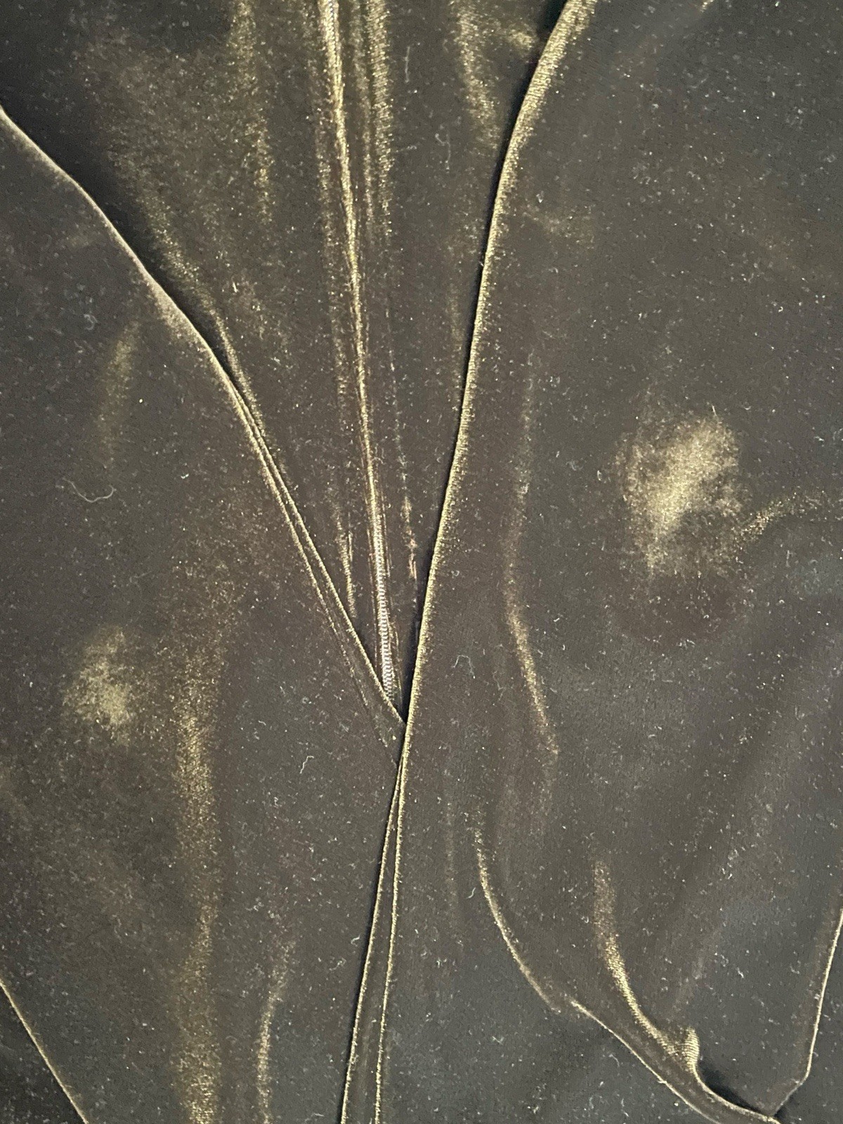 Vintage 90s Cache Brown velvet ruched wrap maxi gown old Hollywood soft goth XS
