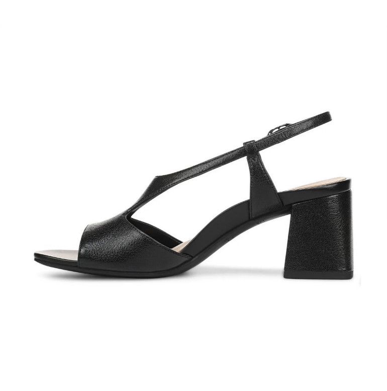 VIONIC Women’s Sandal Raquel Heeled Sandal Black Leather