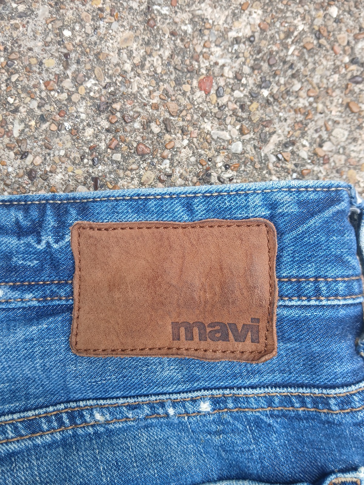 Mavi Marco Mens Midrise Straight Leg Jeans 34 × 32