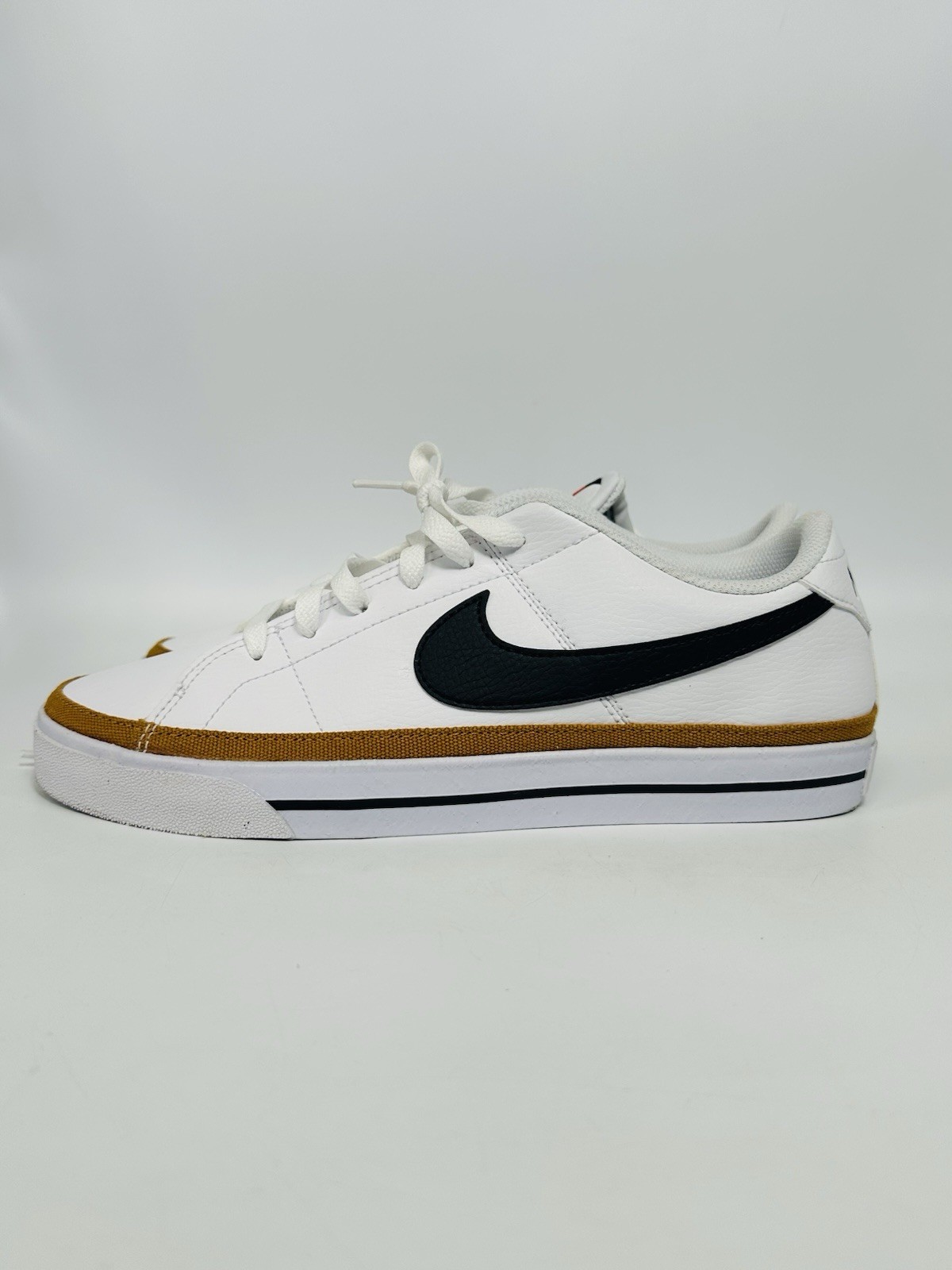 Nike Court Legacy NN Sneakers White/Team Sz 9.5 WOMENS 8 MENS SEE PHOTOS NO BOX