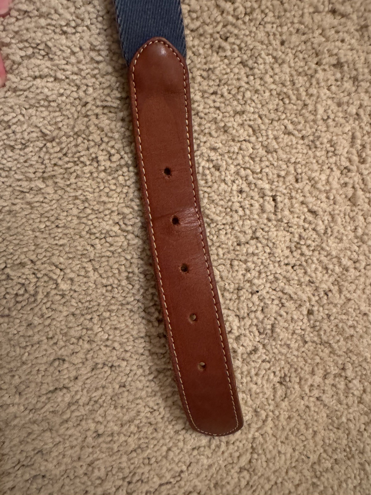 Doc Murphy Golf Belt TPC Sawgrass Belt Golf The Players Size 34 Blue and Brown