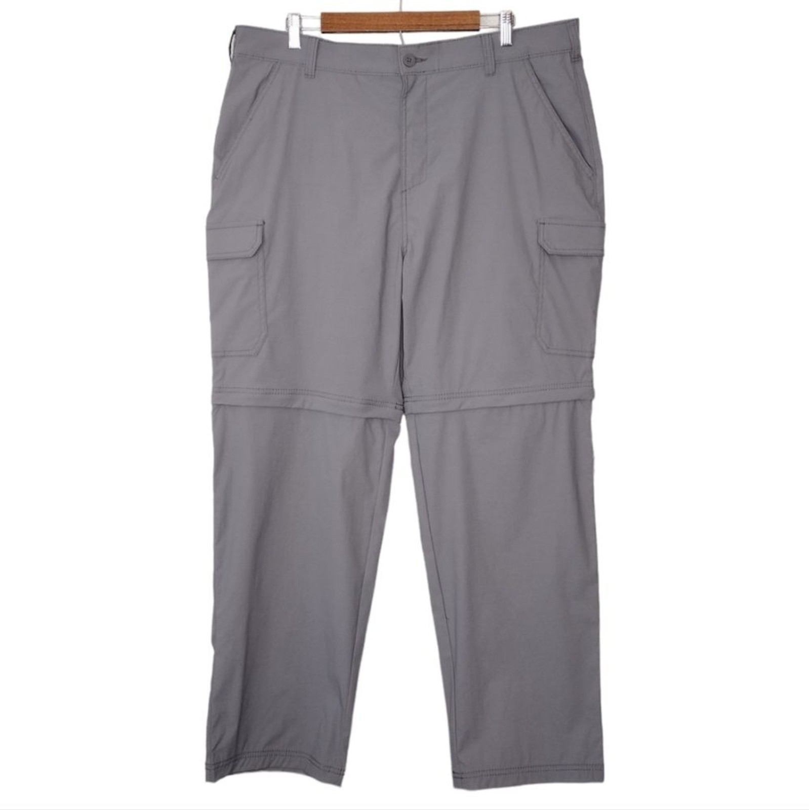 NWT Denali Stretch Zip Off Travel Outdoors Hiking Cargo Pants Sz 38/30