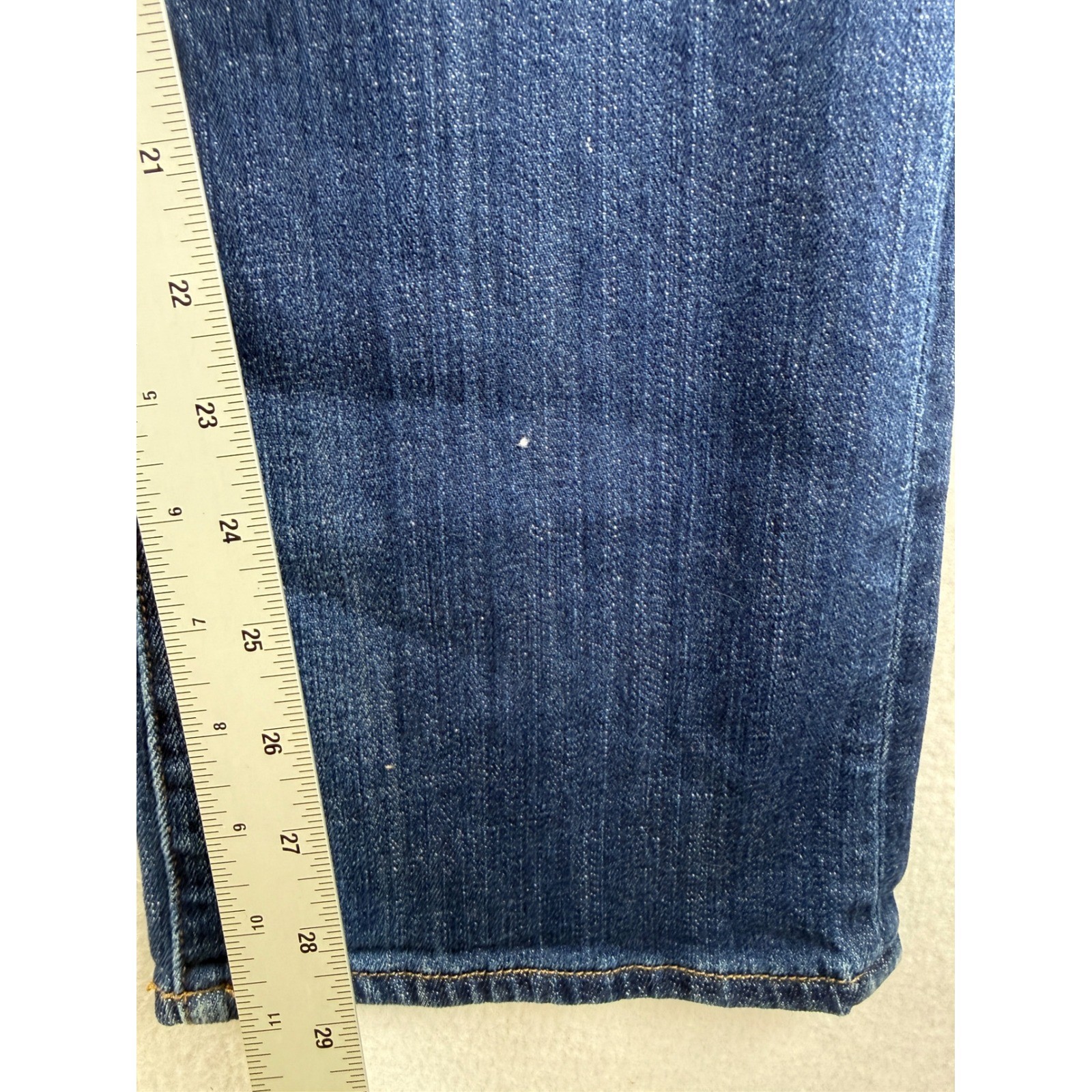 Lucky Brand Brooke Slim Boot Jeans Womens 14/32 Ankle Medium Wash Blue 7W12596