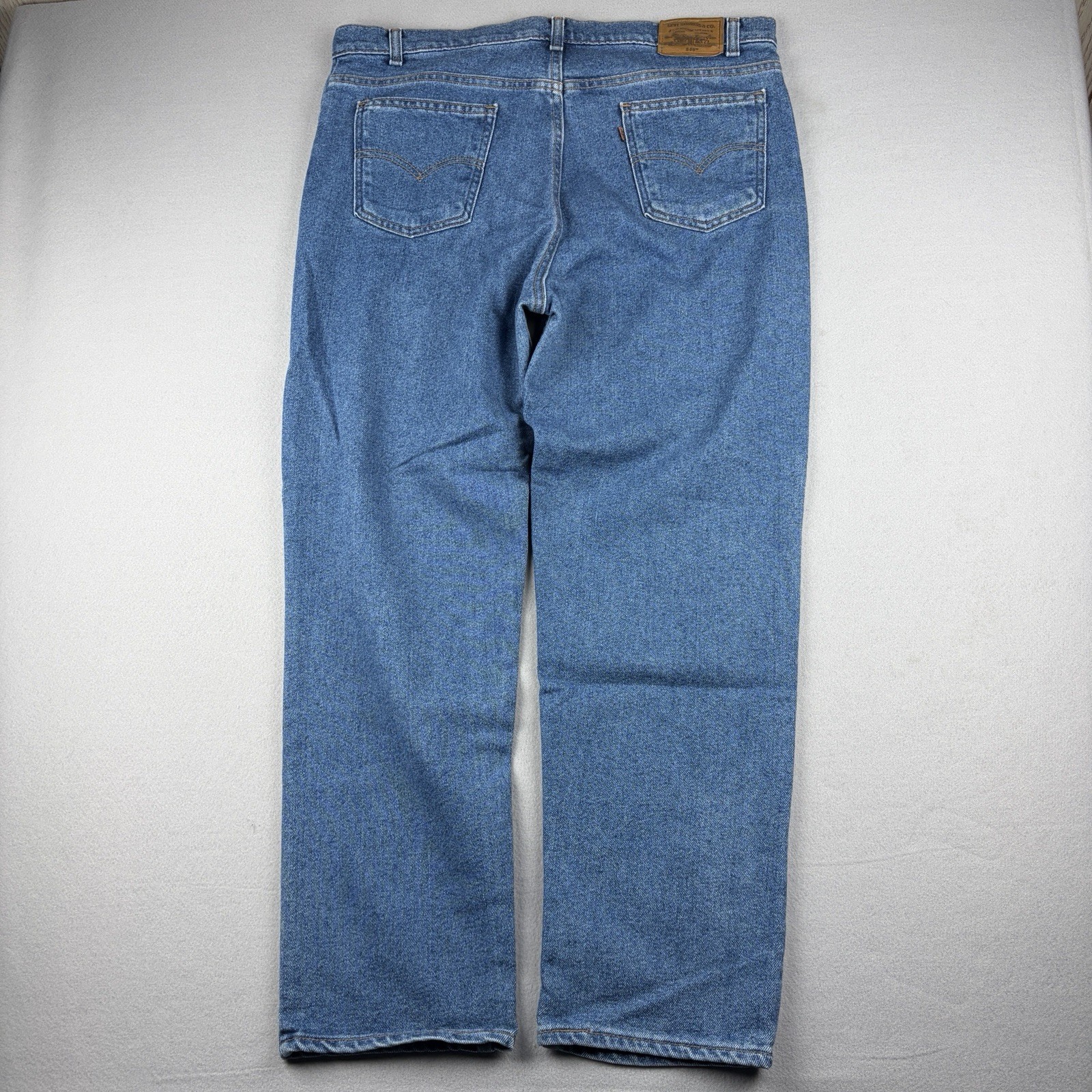 Vintage 1998 Levi’s 540 Orange Tab Jeans Men’s 40×30 Made in USA Relaxed Fit