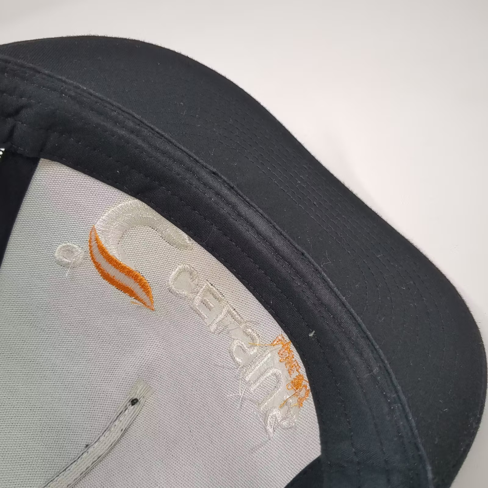 Celsius Live Fit Trucker Hat Black White OS Snapback Mesh Embroidered Adjustable