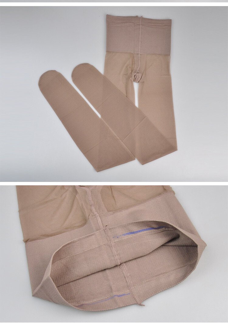 20D Ultra-Thin Sheer Nylon Pantyhose T-Crotch Invisible Bare-Skin Stockings