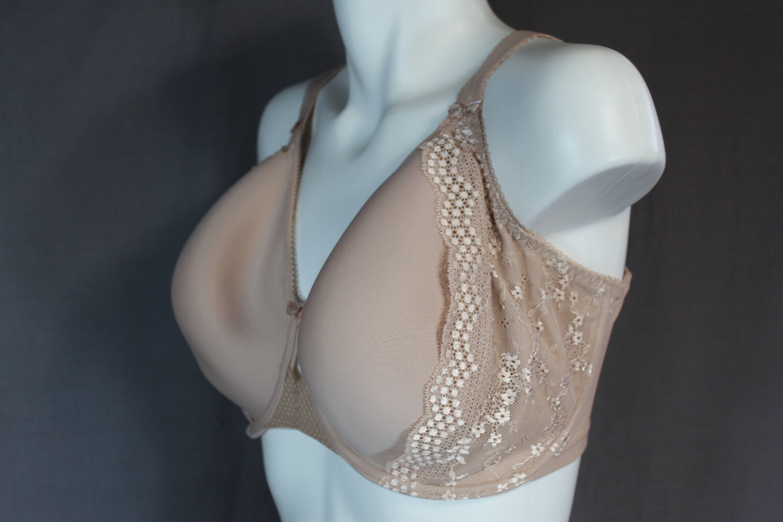Used Elomi Charley Underwire Lined Spacer T-Shirt Bra EL4383 Size USA 40H