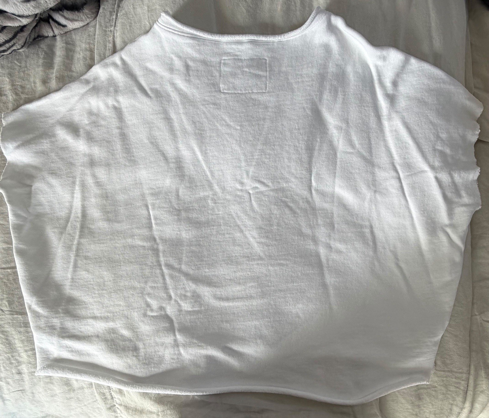Frank & Eileen 2 Piece NEW Terry Set White Travel Pant And Top