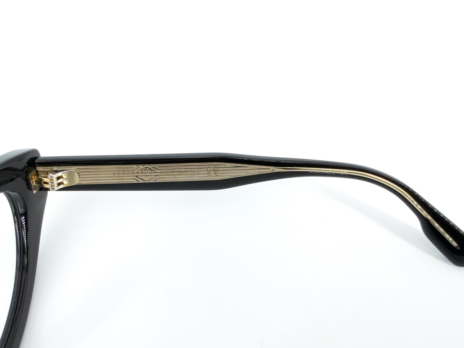 Gucci GG1083O Eyeglasses FRAMES 001 Gloss Black 49[]22-145 Gold Cat Eye M650