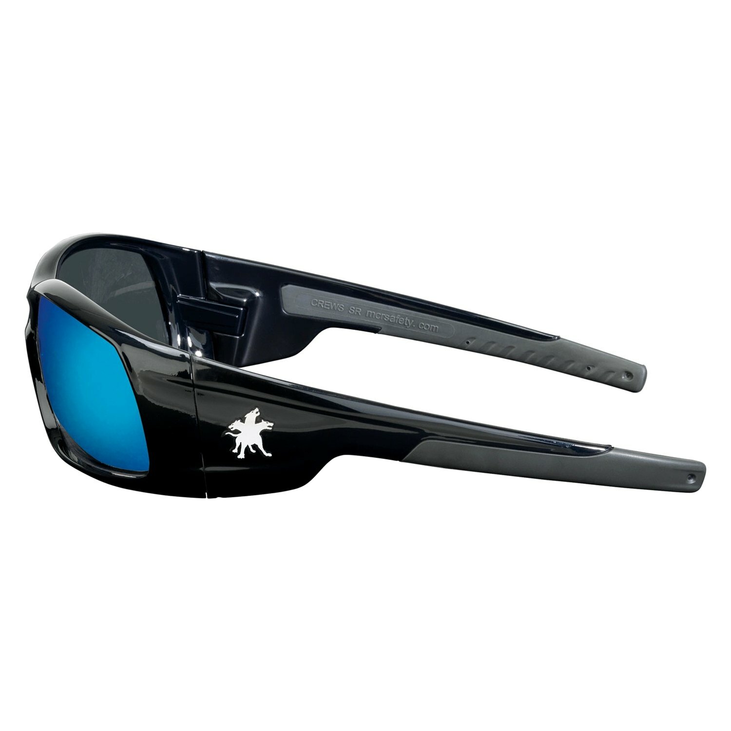 SWAGGER Blue Mirror Safety Glasses Work Sport Eyewear UV Sunglasses ANSI Z87+