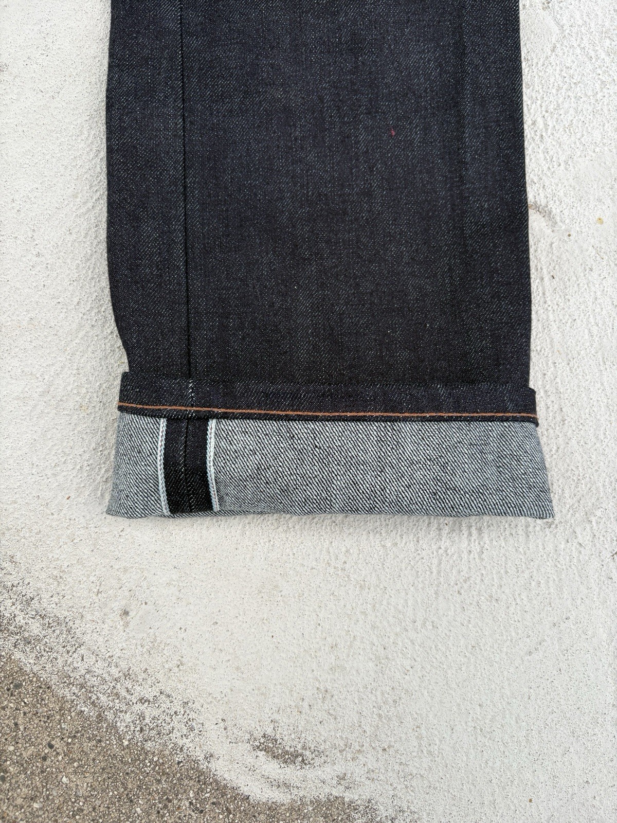 Naked & Famous Rare & Raw Deep Indigo Selvedge Weird Guy 32×34 New With Tags