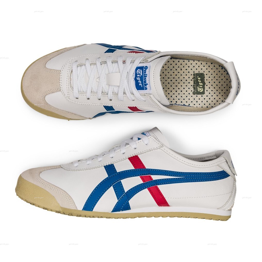 Authentic Onitsuka Tiger MEXICO 66 1183C102 100 WHITE BLUE