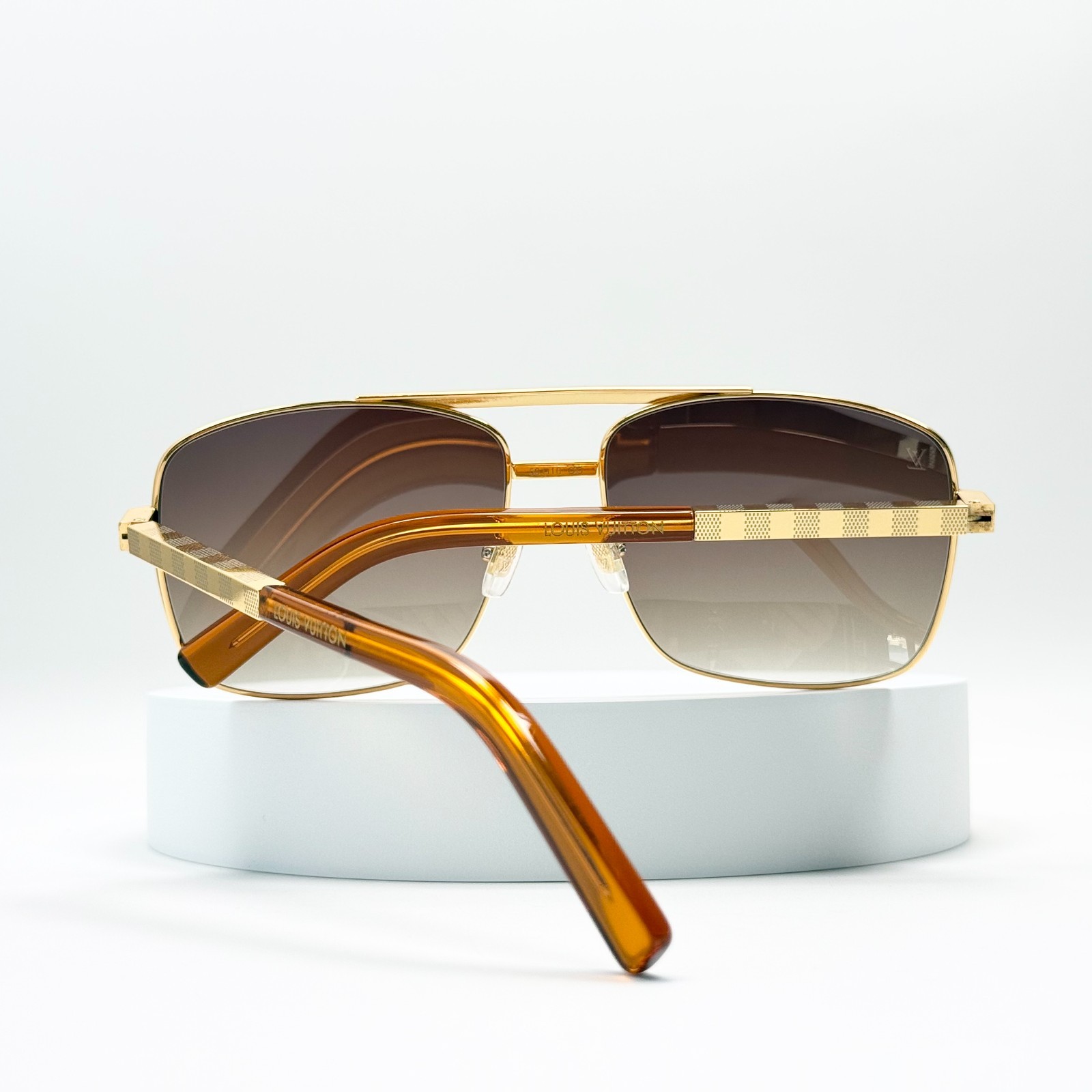 Louis Vuitton Attitude Z0259U Sunglasses Gold Frame Brown Lens 59-16-140